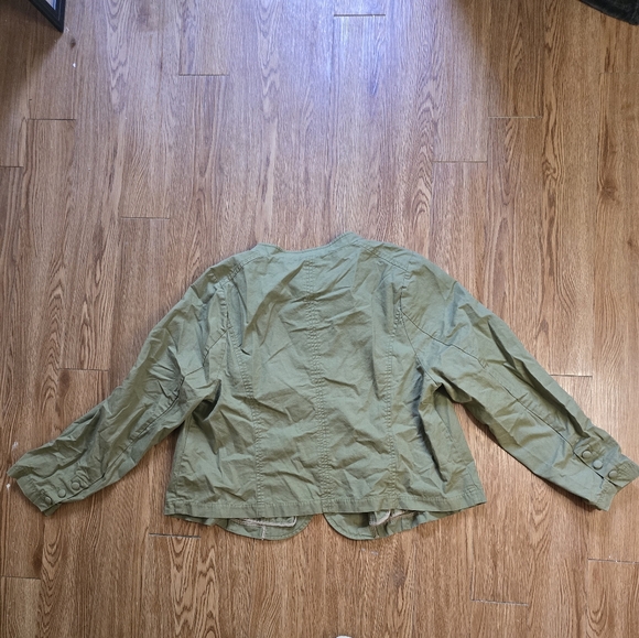 Modcloth Green Military Jacket - Picture 6 of 6